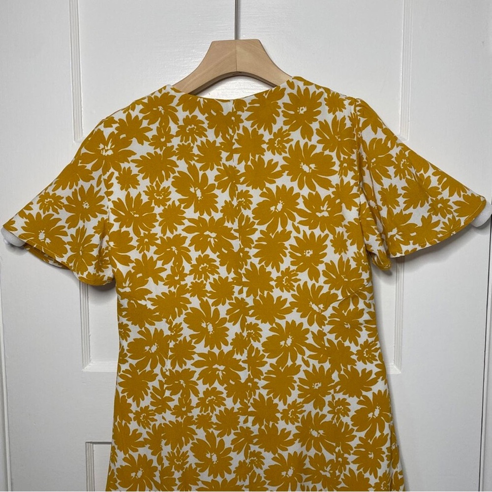Floral Yellow Dress - Picture 3 of 10